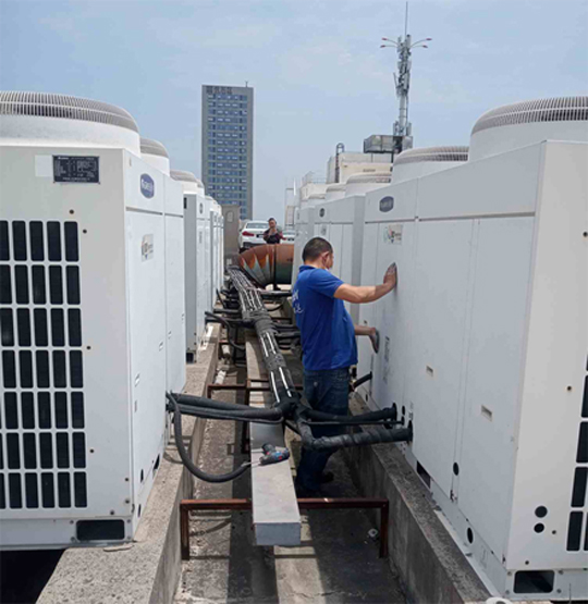 富蕴中央空调制热和不制冷系统维修方法